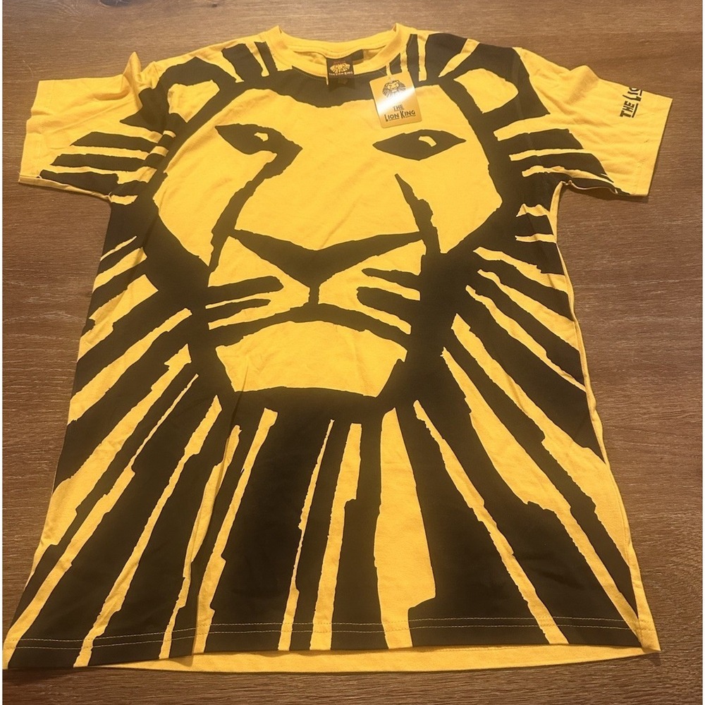 vintage disney the lion king official movie promo all over print aop tee Size M